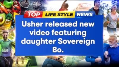 Usher's daughter makes acting debut in his new music video