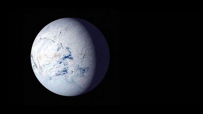 Our luscious blue Earth used to be a frozen snowball