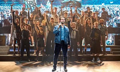 Just For One Day review – Live Aid musical has soaring voices and pancake-flat characters