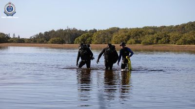 River sweep forms part of search for suspected victim