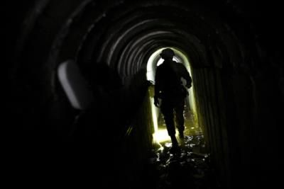 IDF releases stunning footage claiming Hamas leader in tunnel