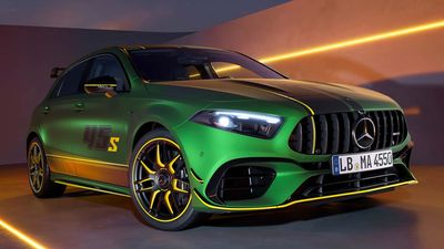 This Mercedes-AMG A45 Limited Edition Has Special Paint And $15,000 In Options