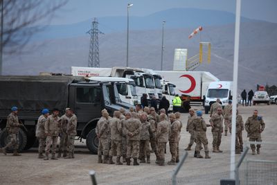 Turkey rescuers battle to save workers trapped in landslide-hit gold mine