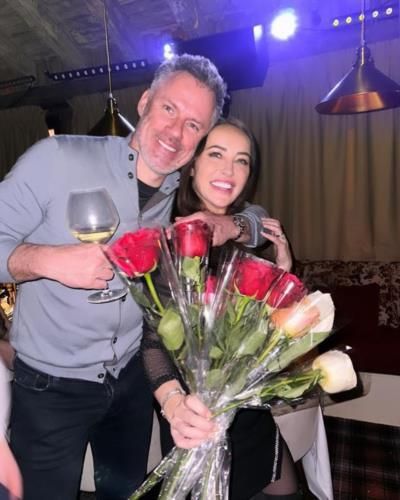 Jamie Carragher and wife celebrate Valentine's Day with love and flowers