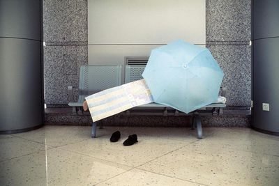 A Chinese woman exercising her right to nap in public: Eric Leleu’s best photograph