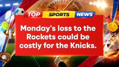 Knicks file protest with NBA over controversial loss to Rockets