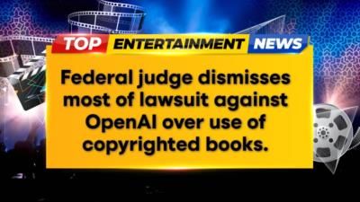 Federal judge dismisses most of lawsuit against OpenAI over copyright