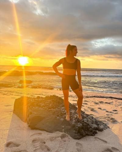 Lauren Fisher's Romantic Beach Getaway: Endless Waves, Endless Love