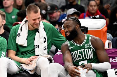 Celtics’ Jaylen Brown and Kristaps Porzingis: Cookies and Cream, inside the car rides, and stealing JB’s seat