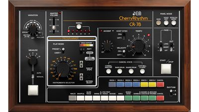 It’s coming in the air tonight: Cherry Audio releases its first drum machine, a plugin emulation of the Roland CR-78, as used by Phil Collins and Hall & Oates