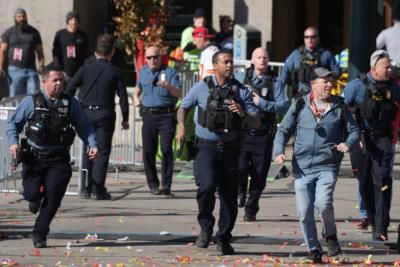 Shots fired at Kansas City Super Bowl parade, multiple injuries reported