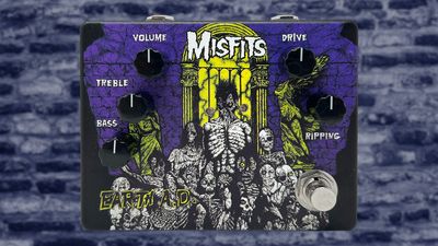 “The sonic essence and rebellion of Earth AD”: Misfits team up with Prague’s Distortion Inc for a drive pedal marking the 40th anniversary of their iconic second album
