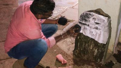 ASI embarks on an exercise of copying stone inscriptions on paper