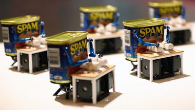 Spam robots in show that hints at future evolution