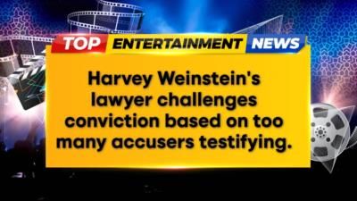 Harvey Weinstein's lawyer urges overturning conviction due to unfair trial