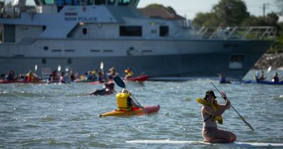 Guilty after confusion around Newcastle harbour blockade plea