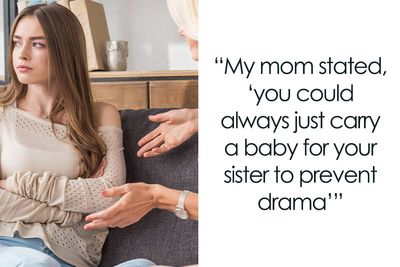 Woman ‘Jokingly’ Expected To Give Her Future Baby To Her Older Sister, Doesn’t Know What To Do