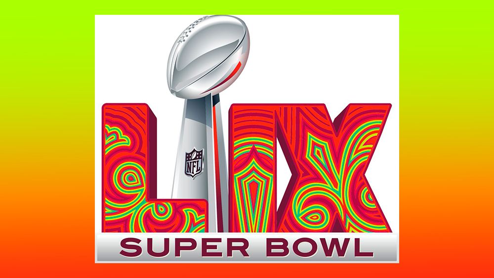 Finally, an interesting Super Bowl logo