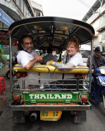 Adventurous Escapades: Ed Sheeran Explores Bangkok's Vibrant Delights