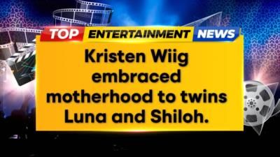 Kristen Wiig embraces motherhood, twins Luna and Shiloh bring joy