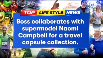 Boss collaborates with Naomi Campbell to launch travel-inspired fashion collection