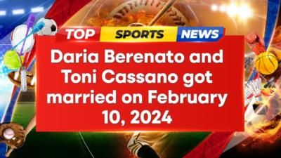 WWE star Daria Berenato marries Toni Cassano in lavish ceremony