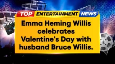 Bruce Willis and Emma Heming celebrate Valentine's Day at Niagara Falls