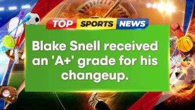 Blake Snell's changeup receives highest grade in 2023 MLB season