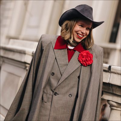 Street Style Is Bringing the Antique Brooch Back