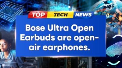 Bose unveils Ultra Open Earbuds, revolutionizing open-air headphone technology