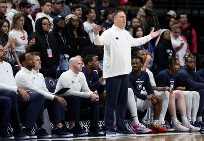 WATCH: Penn State HC Mike Rhoades’ full press conference following loss to Michigan State basketball