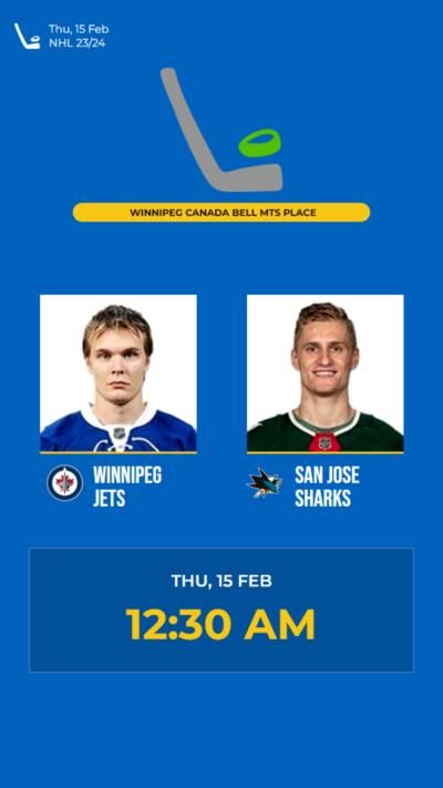 Winnipeg Jets defeat San Jose Sharks with a 1-0 victory