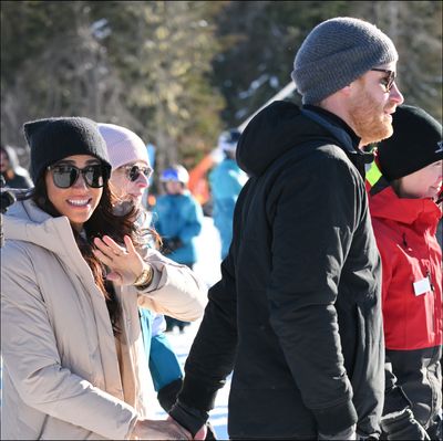 Meghan Markle and Prince Harry Made a Rare Appearance on the Whistler Ski Slopes