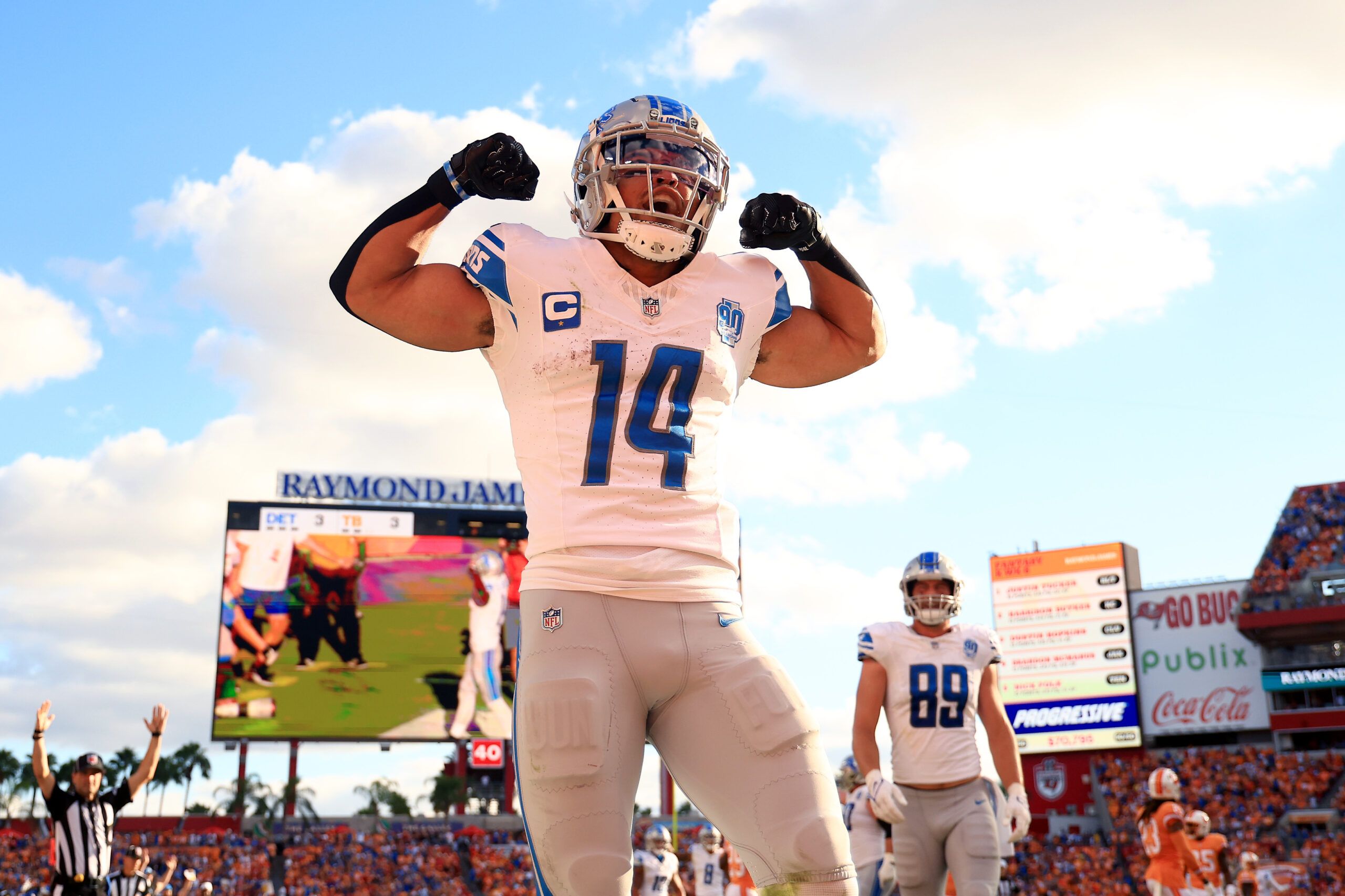 Report: Lions and Amon-Ra St. Brown working toward…