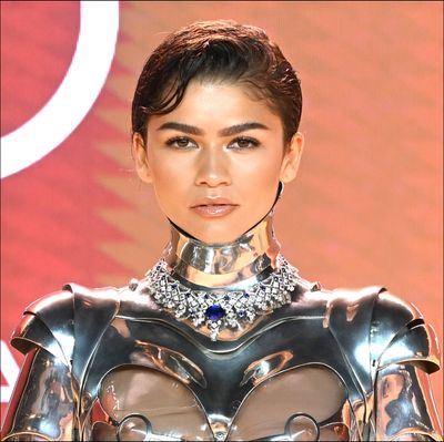 Zendaya Suited Up as a Sexy Cyborg for the 'Dune: Part Two' Premiere