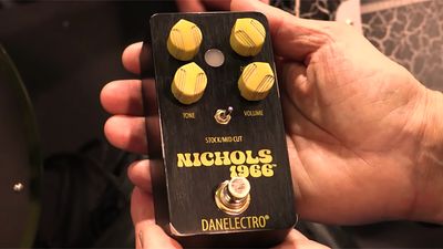 “I just sent one of these to Joe Perry. He loves it”: Introducing the Danelectro Nichols 66 fuzz – a reissue of the first pedal that brand owner Steve Ridinger ever designed