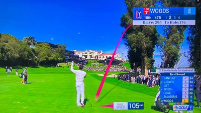 WATCH: Tiger Woods Hits Shank On Final Hole At Genesis Invitational