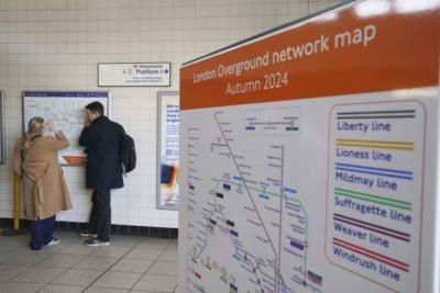 London Mayor Rebrands Tube Map with New Colors and Names