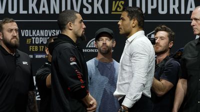 Video: UFC 298 press conference faceoffs with Whittaker-Costa, Neal-Garry, Dvalishvili-Cejudo