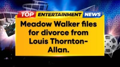 Meadow Walker files for divorce from husband Louis Thornton-Allan