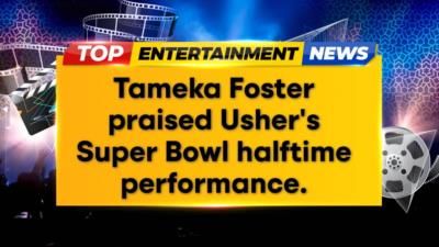 Tameka Foster praises ex-husband Usher's Super Bowl halftime performance