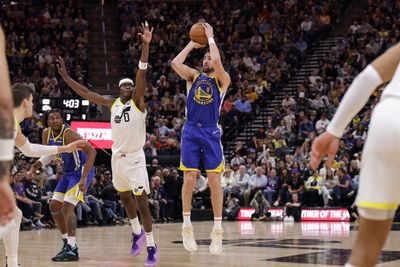 NBA Twitter reacts to Klay Thompson’s 35-point performance off bench vs. Jazz