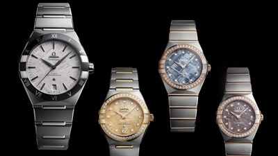 This Omega Constellation update features a dial which is out of this world