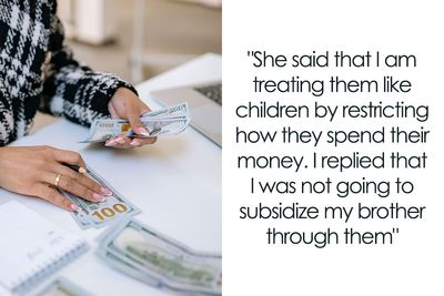Parents Upset Daughter Cut Their Allowance By $200, The Amount They Kept Transferring To Her Brother