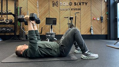 Forget the gym — build a stronger chest and arms with this 5-move dumbbell workout