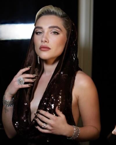 Empowering Elegance: Florence Pugh's Artistic Fusion of Fashion and Creativity