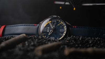 This AVI-8 watch is made from the iconic P-51 Mustang fighter plane