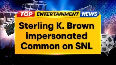 Sterling K. Brown Regrets Impersonating Common On Saturday Night Live