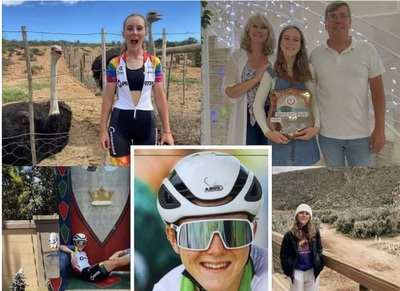 Promising South African cyclist in coma after being hit by driver