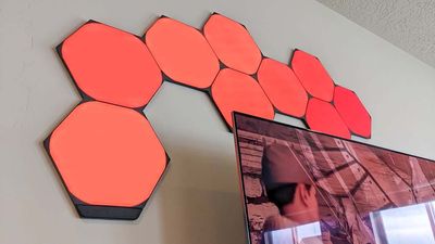 Nanoleaf Shapes Ultra Black Hexagons review: A sleek way to add color and lighting effects to any gaming room